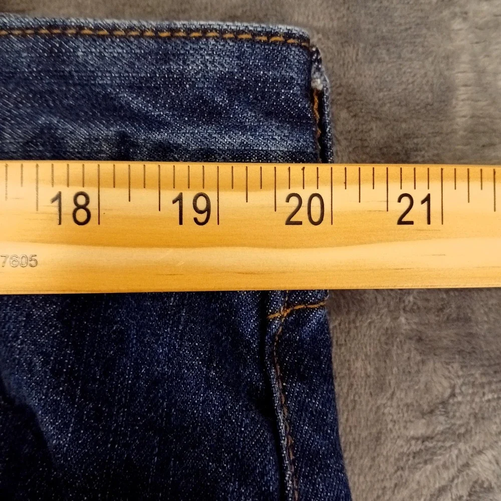 Lands End Jeans Mens 40 Blue Traditional Fit Classic Denim Straight Leg‎ Pants